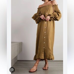 SLEEPER Romantica Dress | one size fits all | chocolate